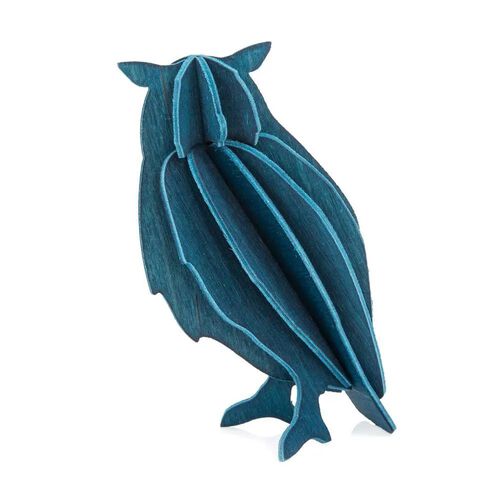 Lovi 3D Puzzle Decor Owl 9.5cm Dark Blue